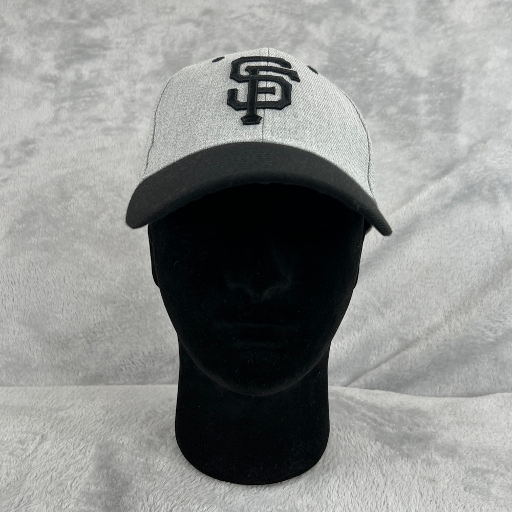 San Francisco Giants Snapback Hat OSFM Gray Black Dignity Health Promo MLB Cap